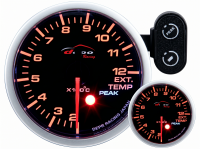 Датчик DEPO выхлопных газов ЕГТ с варнингами и пиками 60мм