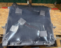 радиатор алюминиевый Nissan Pathfinder/Navara (05-) 2.5DTi 42mm AT AJS (черный) УЦЕНКА