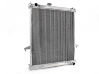 Радиатор алюминиевый Nissan Patrol Y61 TB48 56mm AT (серый)