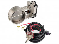 Заслонка выхлопная с электроприводом 76мм