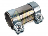 Соединитель для глушителей 63х125мм SS409