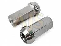 Гайки колесные Rays style M14х1.5 45мм (хром)