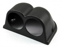 Подиум под датчик 52мм прямой двойной (черный)