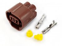 Фишка соленоида вакуума Toyota 9098010617