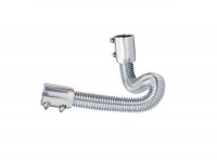 Гофра для подключения радиатора универсальная 0.6м нержа (серый)