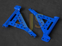 Taiko распорки в передние крылья Subaru Impreza GD GG 00-07 (алюминий, синий)