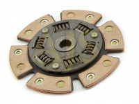 Диск сцепления керамический AJS ВАЗ 2112 6 лепестков, демпфер, металлокерамика