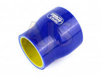 Патрубок силиконовый 0 гр 57-70 мм прямой усиленный (синий)