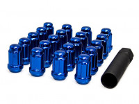 TPI гайки спортивные стальные 33мм М12*1.25 20шт (синий)