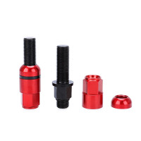 Болты колесные M14*1.5, шляпка 33мм, сталь+алюминий (черный)