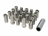 Гайки колесные Rays style M12х1.25 45мм (хром)