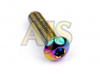 Болт M8*25 мм под титан под шестигранник SS