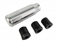 Насадка на ручку КПП алюминий 85 мм (серебро)