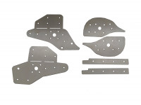 Tuning Toys Набор пластин для усиления креплений заднего подрамника BMW E36