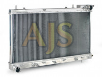 Радиатор алюминиевый Subaru Forester SF5 Turbo 26мм AT AJS (серый)