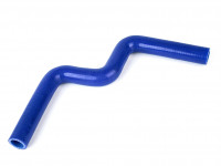 Патрубок водостойкий универсальный W-образный 22мм (синий)