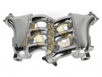 Коллектор впускной фрезерованный Nissan GTR R35 VR38 (серый)