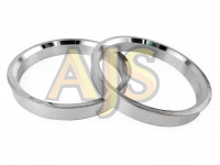 Переходник алюминий кольцо с ЦО 60,1 на 67,1 (пара)