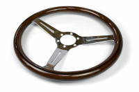 Руль деревянный Nardi style малый вынос (хром)