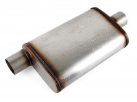 Бочка выхлопная Magnaflow style выхода 76мм длина 355мм вынос-центр