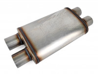 Бочка выхлопная Magnaflow style 4 выхода по 76мм длина 455мм