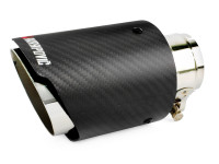 Насадка на глушитель Akrapovic style с карбоном 51х73х160мм (матовый)