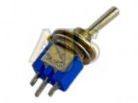 Тумблер 1.5А 3 контакта (синий)