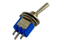 Тумблер 1.5А 3 контакта (синий)