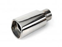 Насадка на глушитель 51х82мм (хром)