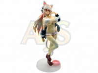 Аниме фигурка Super Sonico белая кошечка