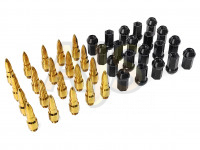 Гайки колесные Bullet nut M12*1.25 (золото)