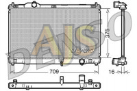 Радиатор двигателя Denso Lexus IS250 XE20 4GR-FSE 05-13