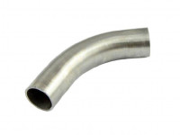 Отвод коллектора SS304 45мм, длина 230мм, стенка 3мм, 60гр