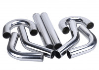 Труба алюминиевая 300мм 32мм (45 градусов)