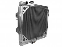 Радиатор алюминиевый Toyota Hillux LN165 LN170 LN190 42мм AТ AJS (серый)