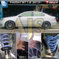 Triple S пружины под занижение VW Passat B7 1.8