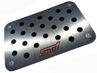 Коврик под педали алюминиевый (STI)