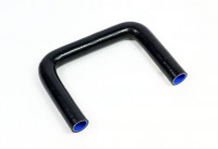 Патрубок водостойкий универсальный П-образный 14мм (черный)