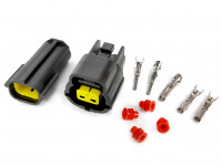 Коннектор папа-мама негерметичный (3 пина)