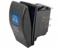 Тумблер панельный с подсветкой camp lights лагерные фонари