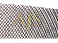 Сетка алюминиевая для бамперов 100х30 серебро