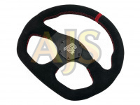 Beltenick руль D-образный спортивный без выноса замша