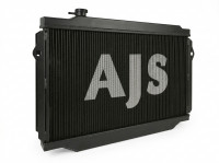 Радиатор алюминиевый Toyota Land Cruiser 80 1FZ бензин 50мм AT AJS (черный)