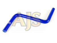 Патрубок водостойкий универсальный ступенько-образный 14мм (синий)