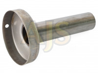 Заглушка флейта бочки глушителя 86мм универсальная