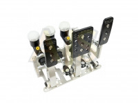 Педальный узел S style (серебро)