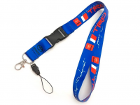 JDM шнурок для ключей Toyota TRD (TRD черно-красный)