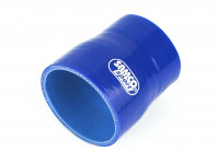Патрубок силиконовый 0 градусов 38-51 мм (синий)