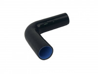 Патрубок силиконовый 90 градусов 51 мм 150*150 мм (черный)