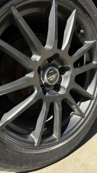 Гайки колесные Topfit открытые M12x1.25 32мм (черный)